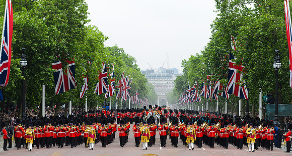 The Army performed its finest display of military pageantry to celebrate the Official Birthday of Her Majesty The Queen today on Horse Guards Parade in London.