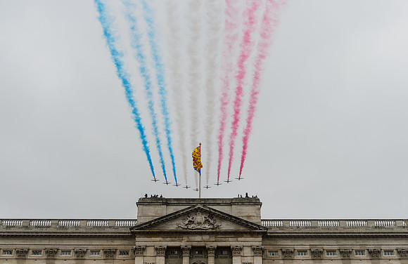 The Army performed its finest display of military pageantry to celebrate the Official Birthday of Her Majesty The Queen today on Horse Guards Parade in London.