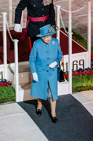 Presentation of Colours to The Royal Weksh by Her Majesty The Queen Elizebeth the Second Colonel-in-Chief