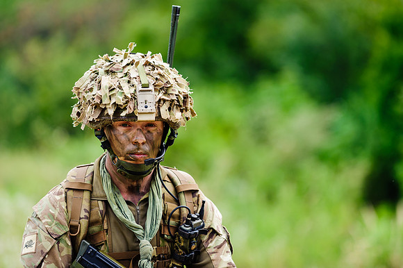 Image of Soldier from The duke of Lancashire regiment taken by jonesmrjones in croatia on ex sava star